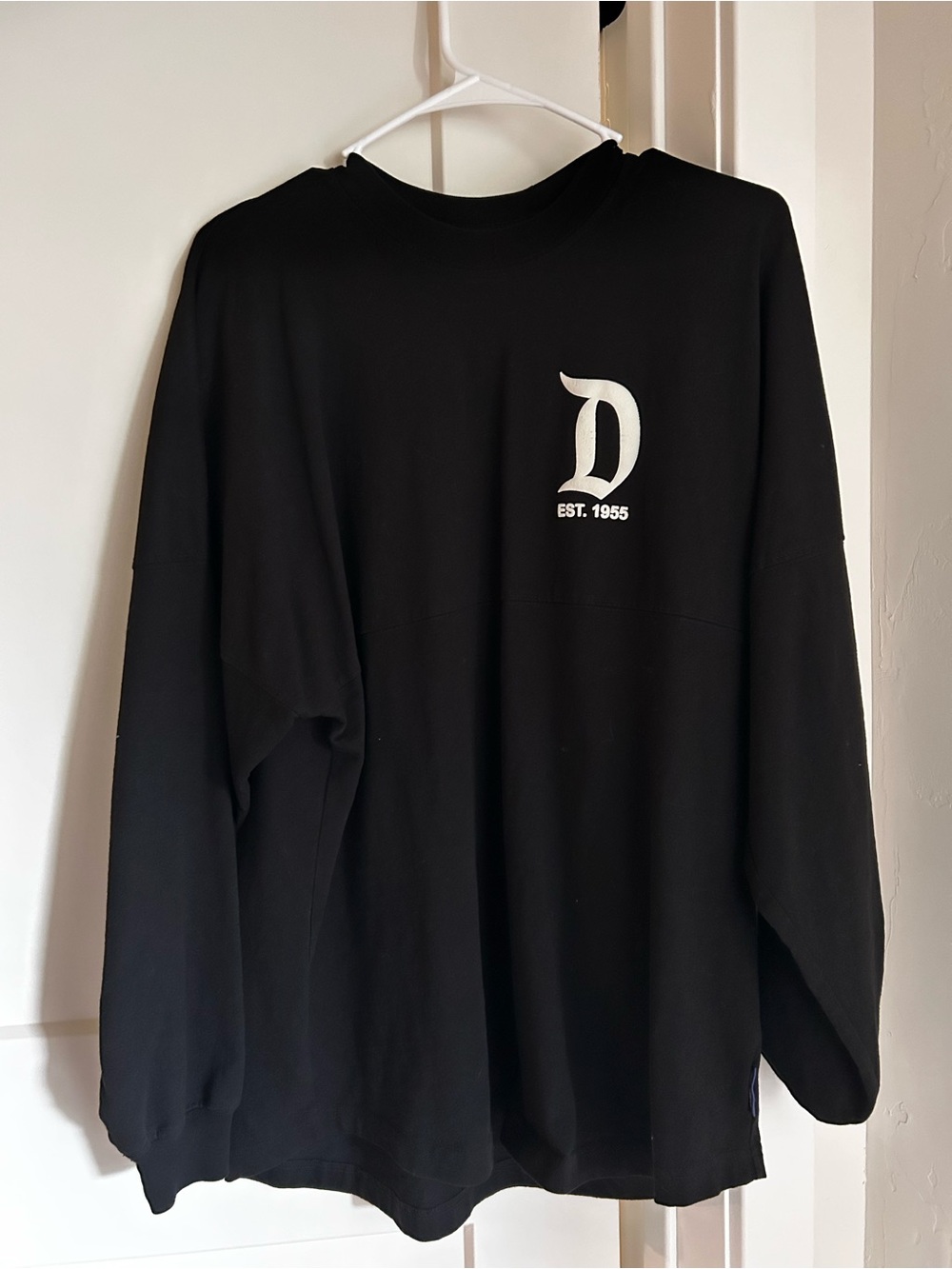 Disney Black Adult Sweatshirt with White Disneyland Resort Logo - Picture 2 of 4